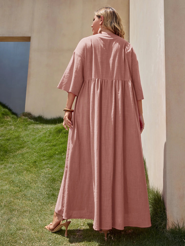 Rochie maxi SHEIN, roz