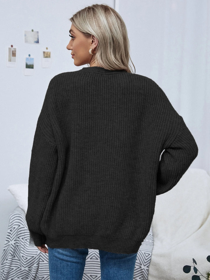 Cardigan SHEIN, negru