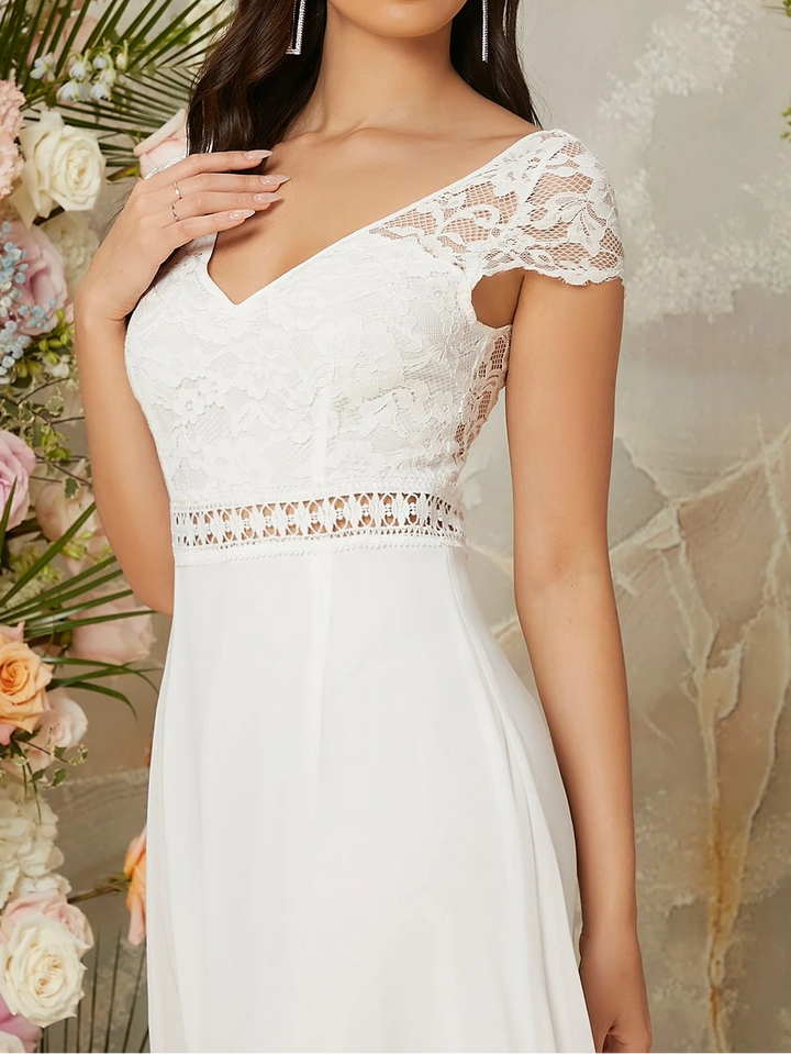 Rochie maxi SHEIN, alb