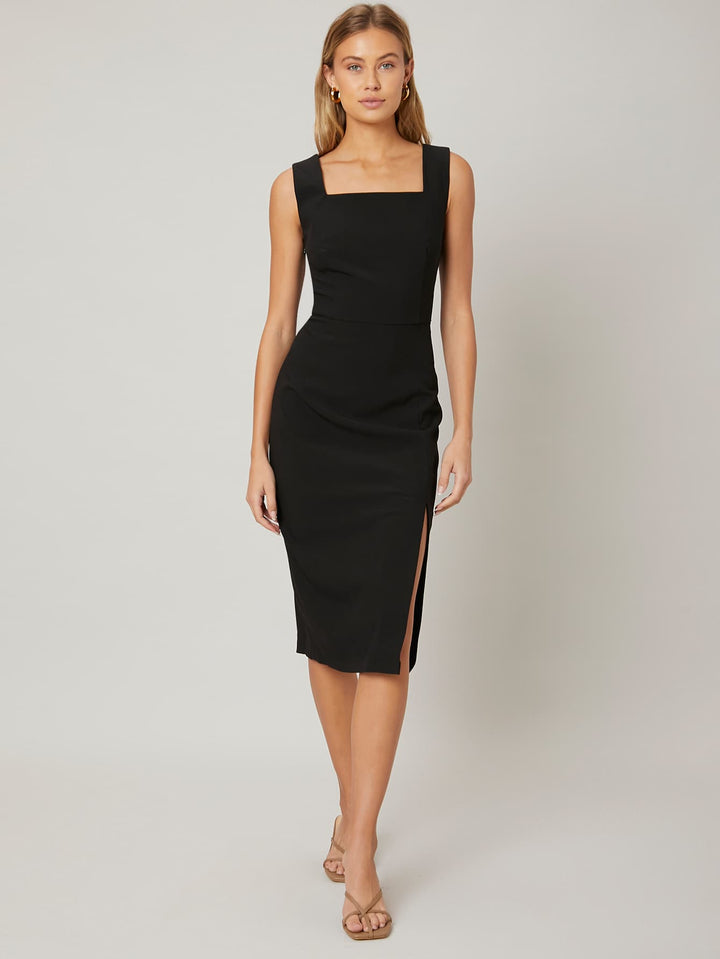 Rochie midi SHEIN, negru