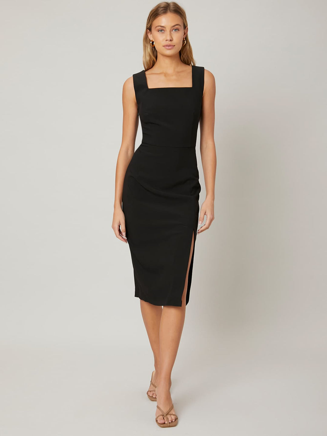 Rochie midi SHEIN, negru