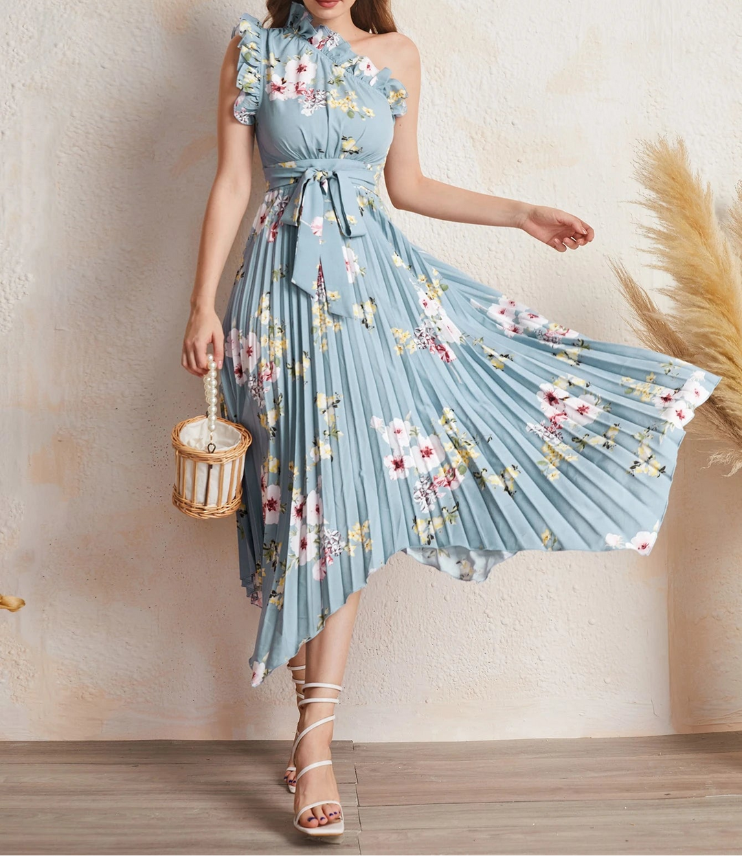 Rochie midi SHEIN, albastru