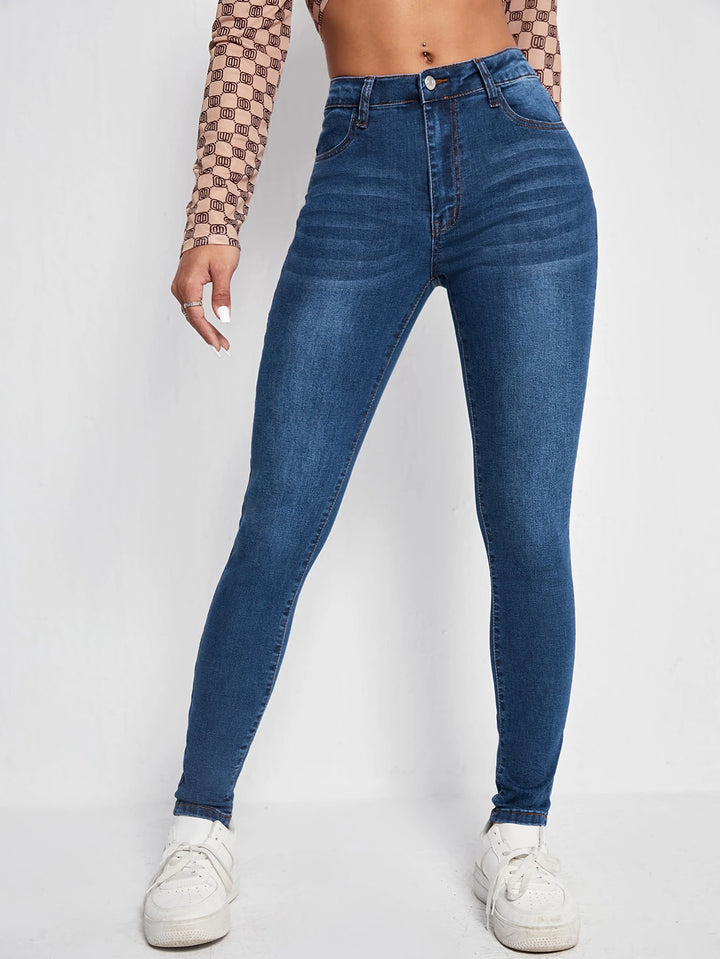 Jeans SHEIN, albastru