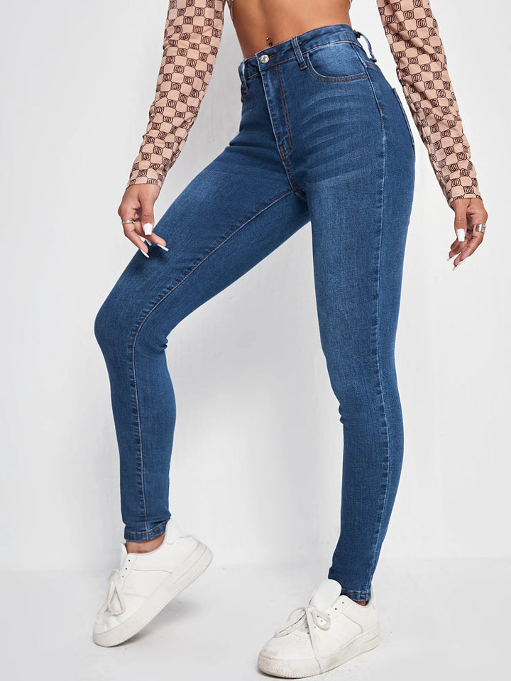 Jeans SHEIN, albastru