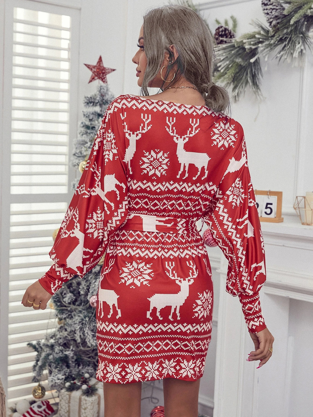 Rochie mini SHEIN, roșu