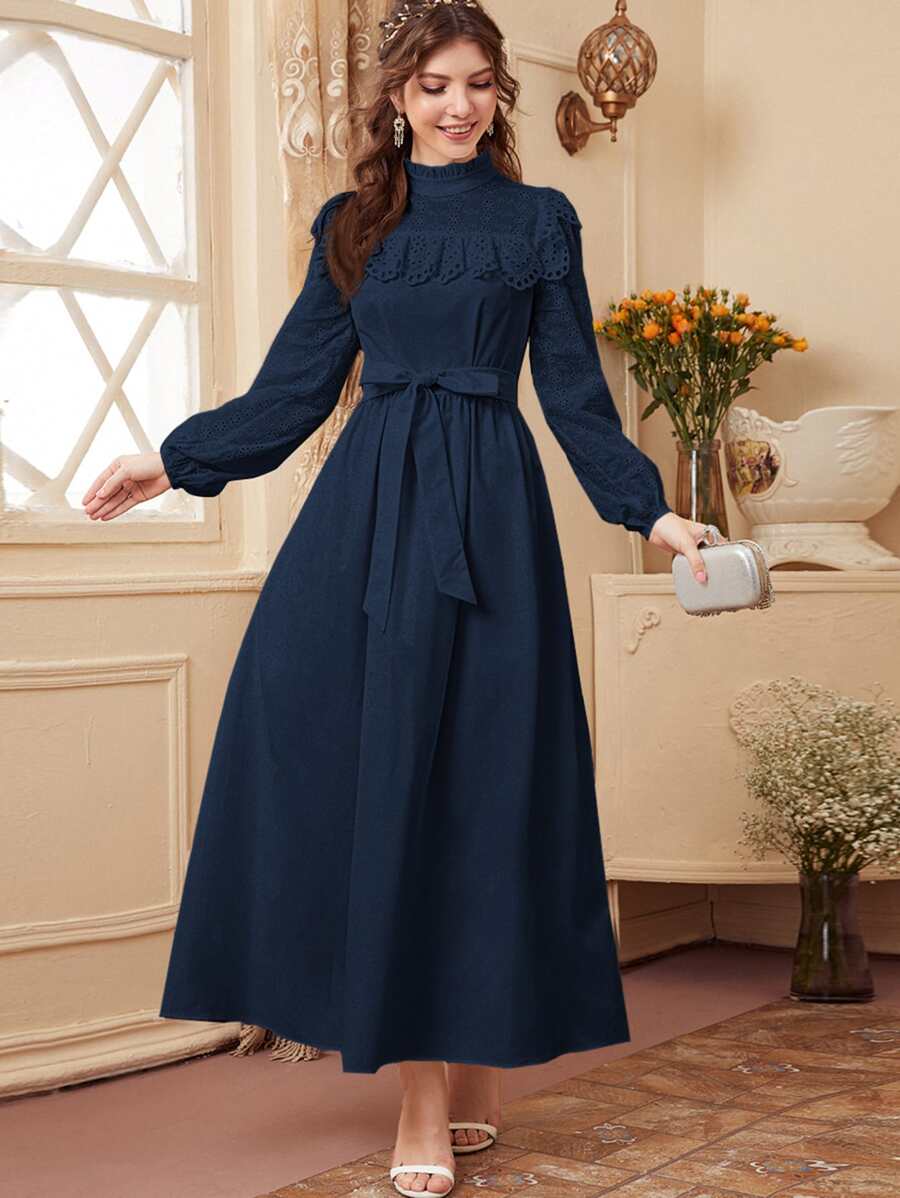 Rochie maxi SHEIN, albastru
