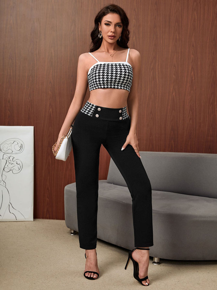 Pantaloni SHEIN, negru