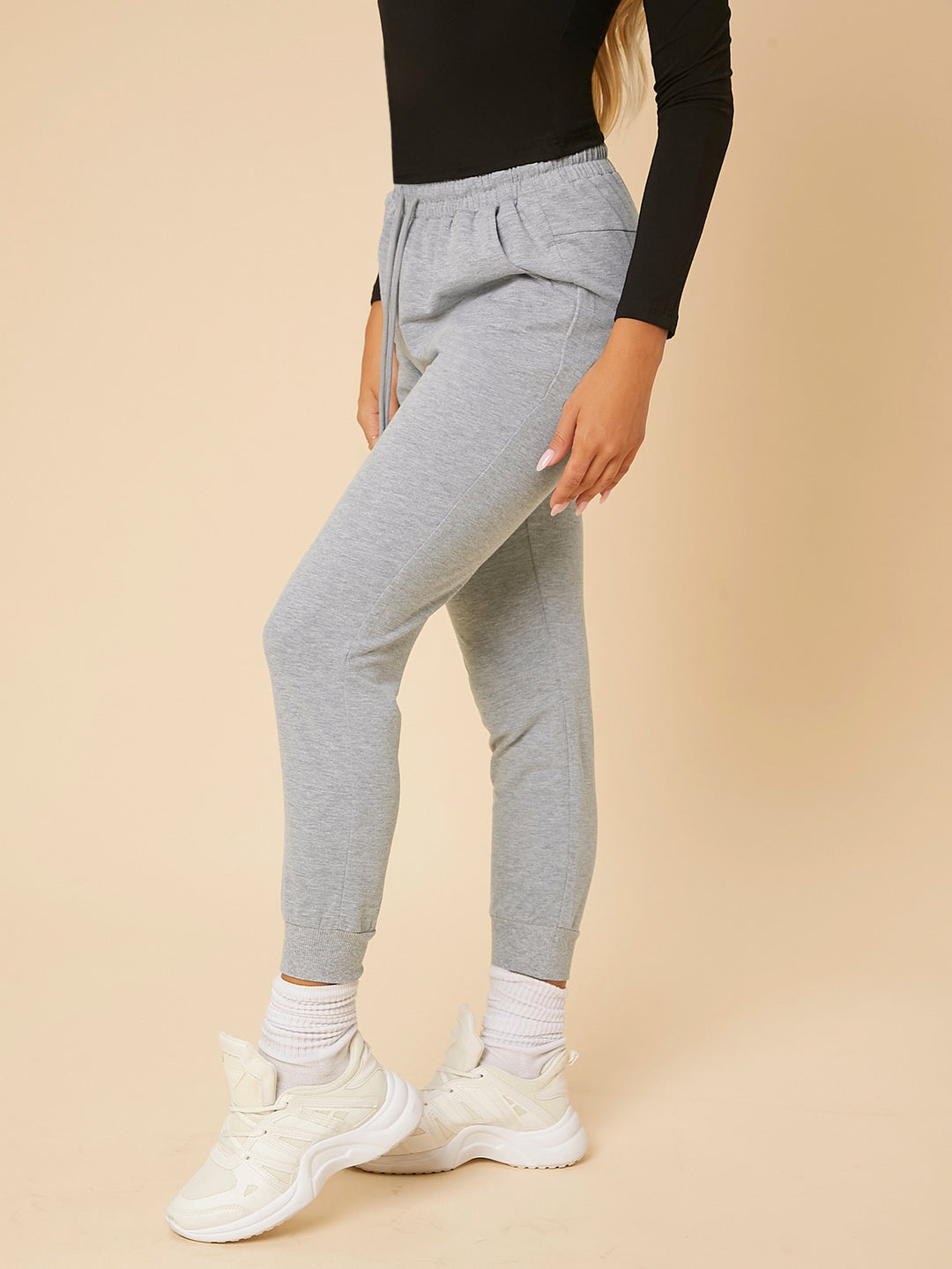 Pantaloni SHEIN, gri