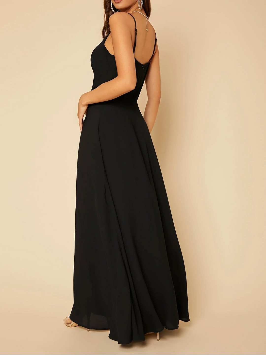 Rochie maxi SHEIN, negru