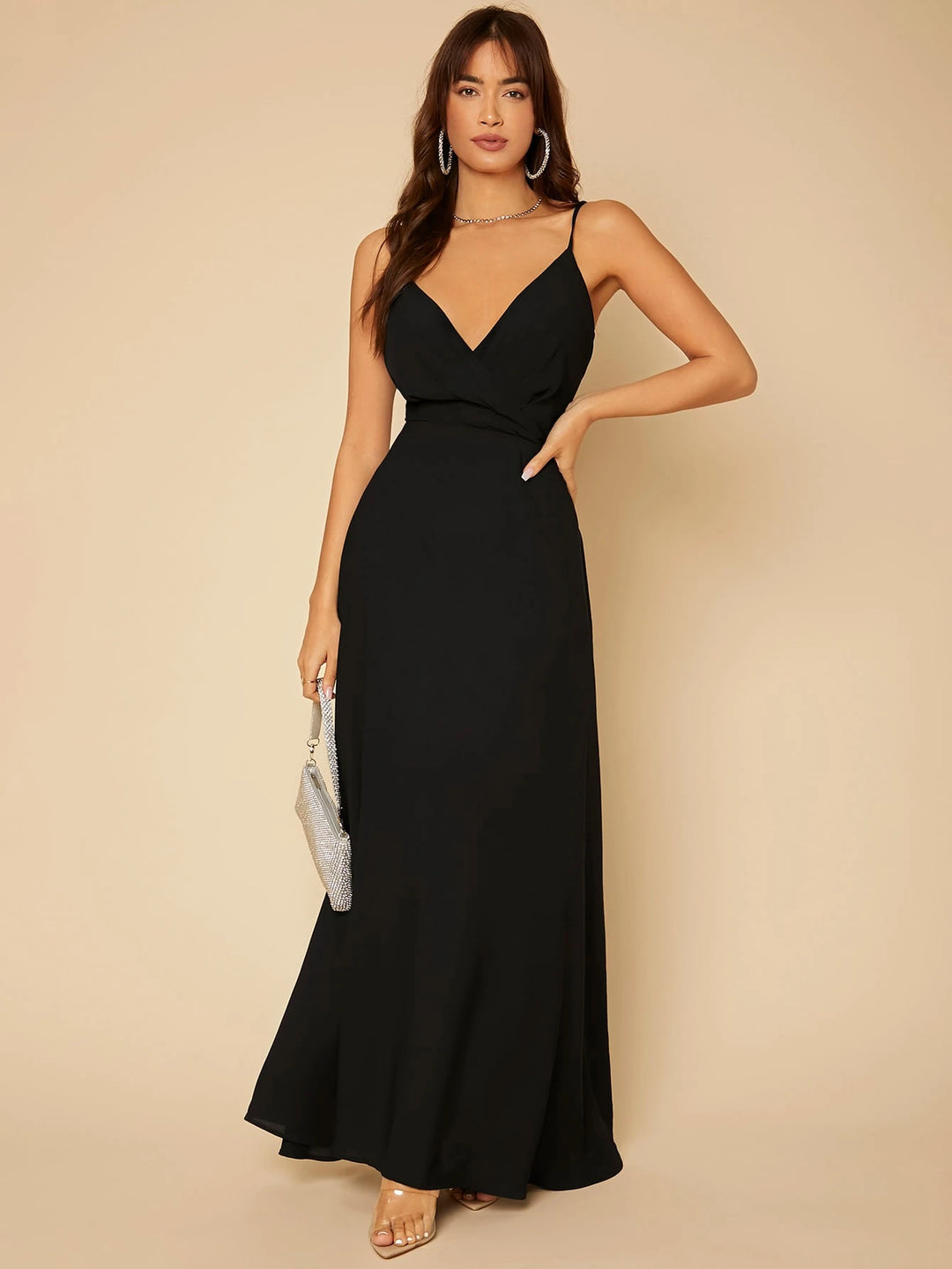 Rochie maxi SHEIN, negru