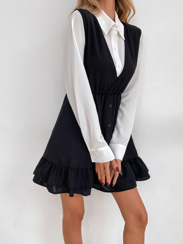 Rochie scurtă SHEIN, negru