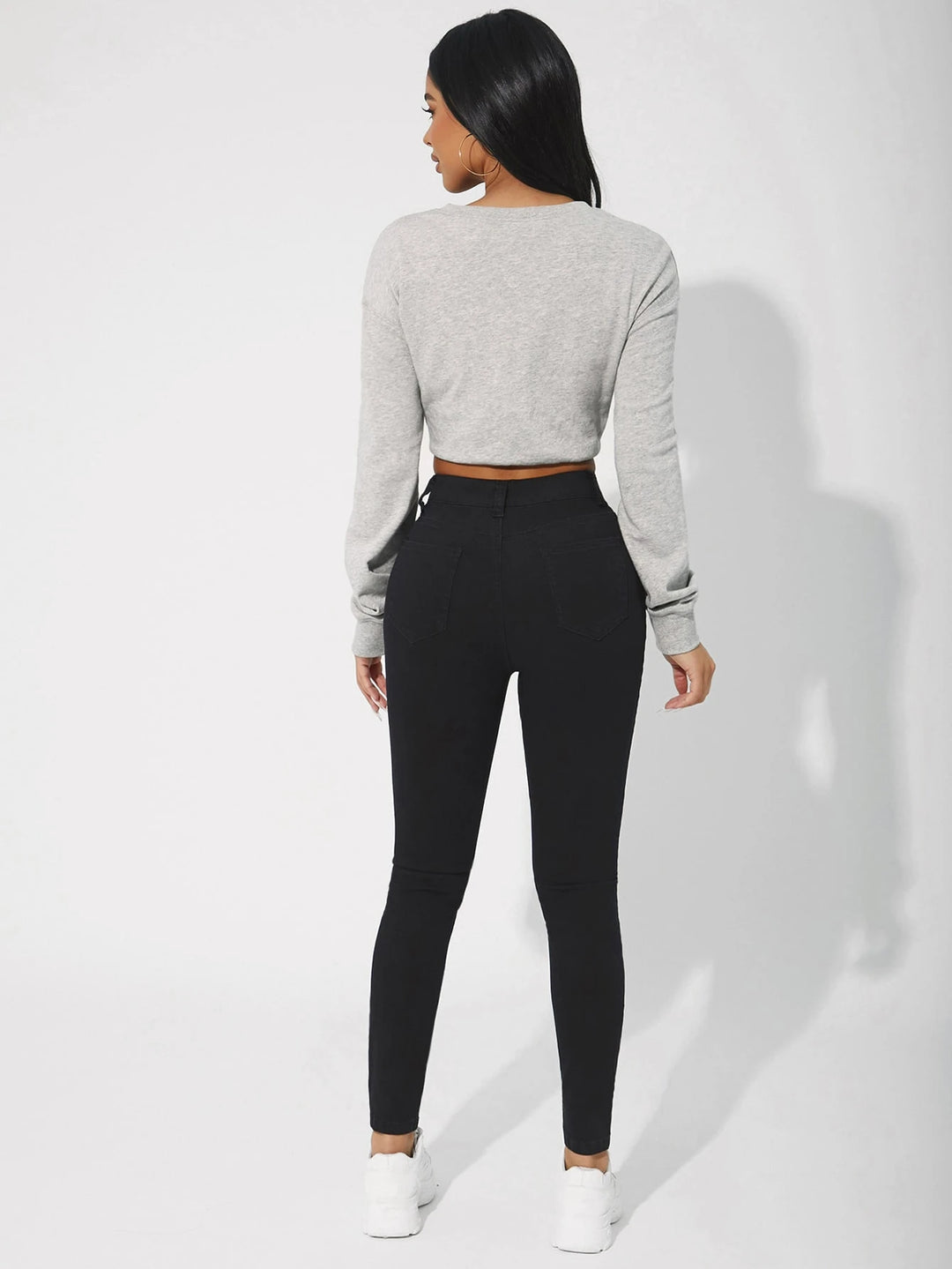 Jeans SHEIN, negru
