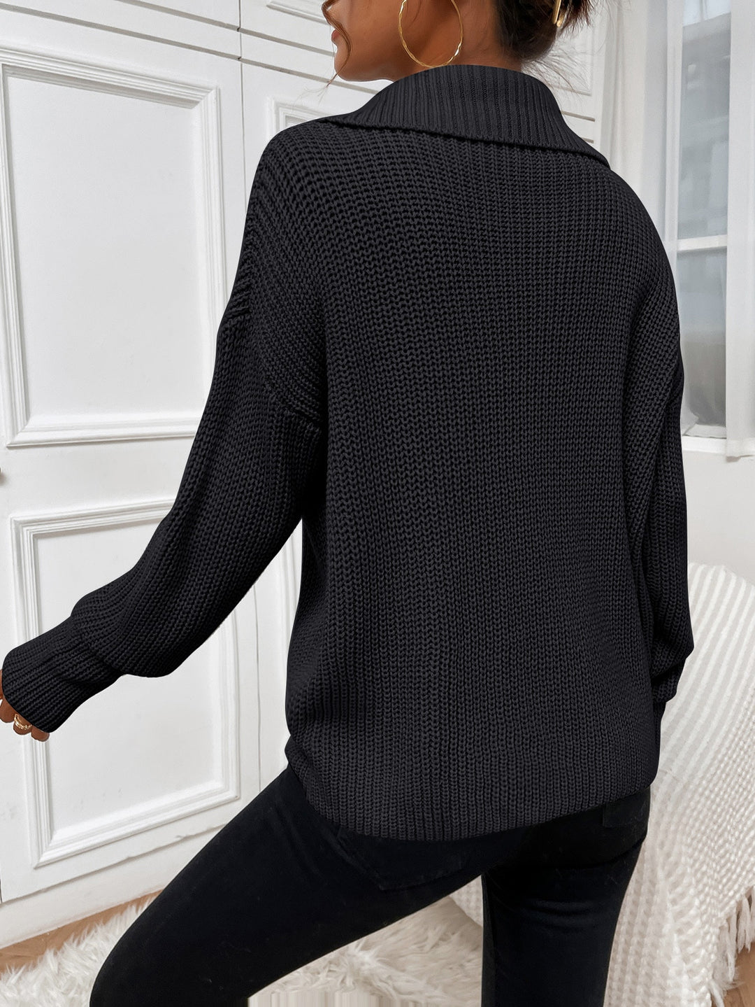 Pulover SHEIN, negru