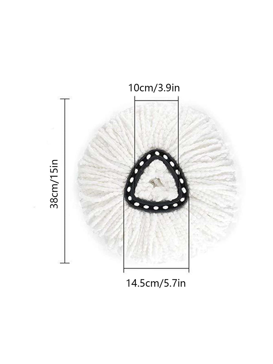 Rezerve pentru mop SHEIN, alb
