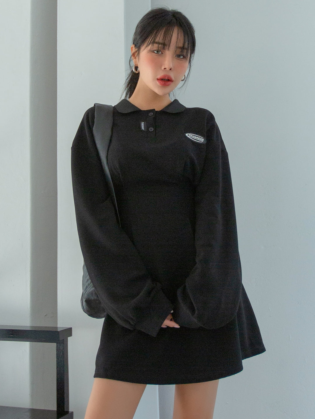 Rochie scurtă SHEIN, negru