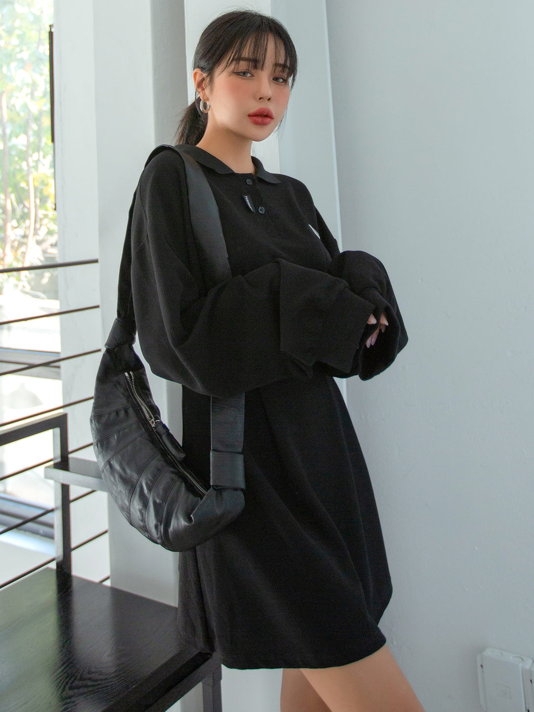 Rochie scurtă SHEIN, negru