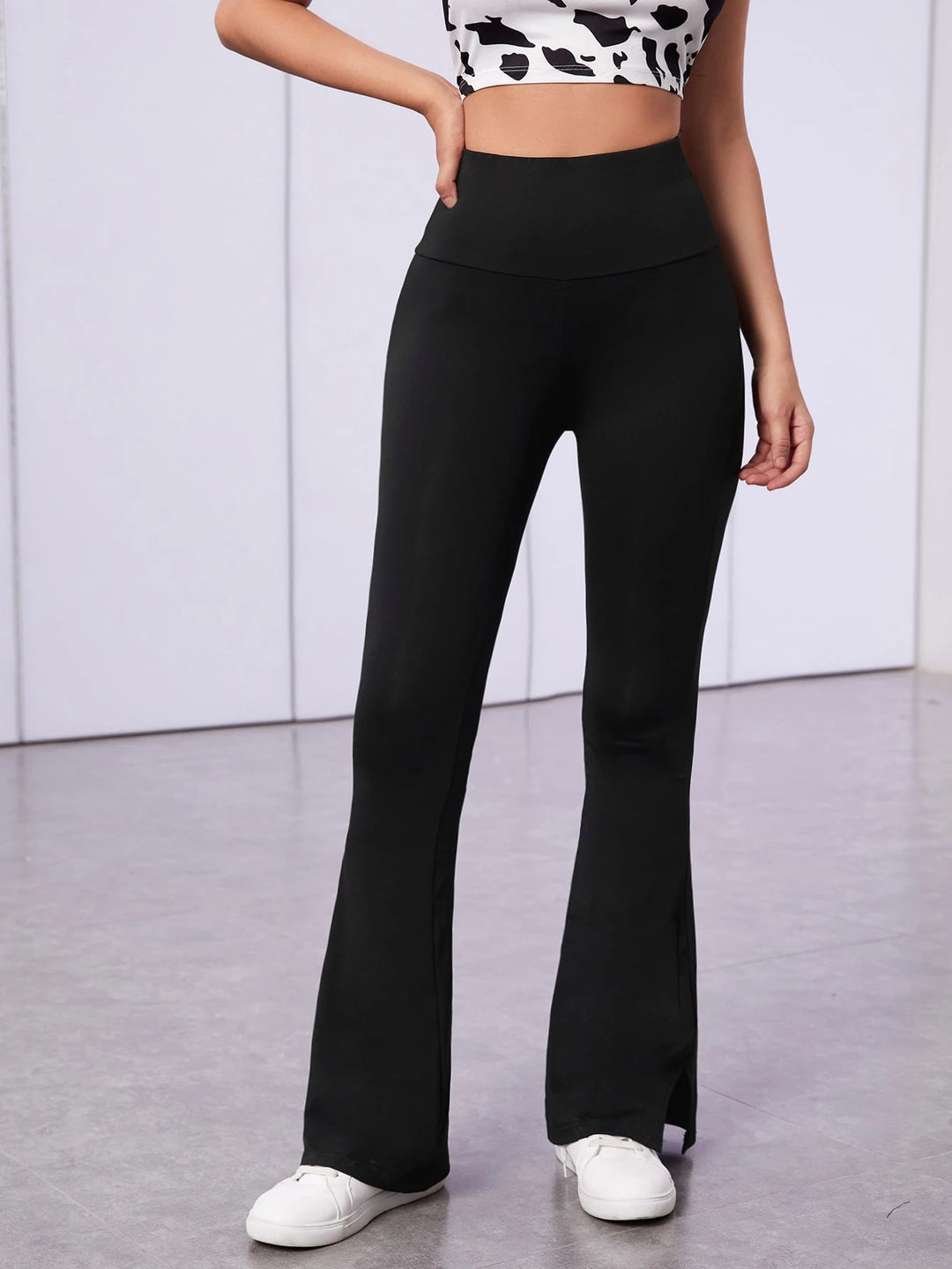 SHEIN leggings, fekete