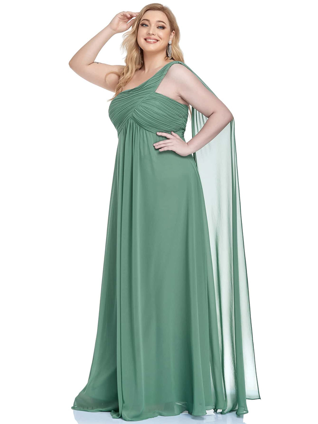 Rochie maxi SHEIN, verde