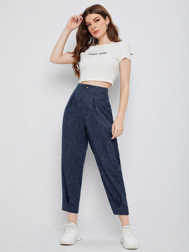 Pantaloni SHEIN, albastru