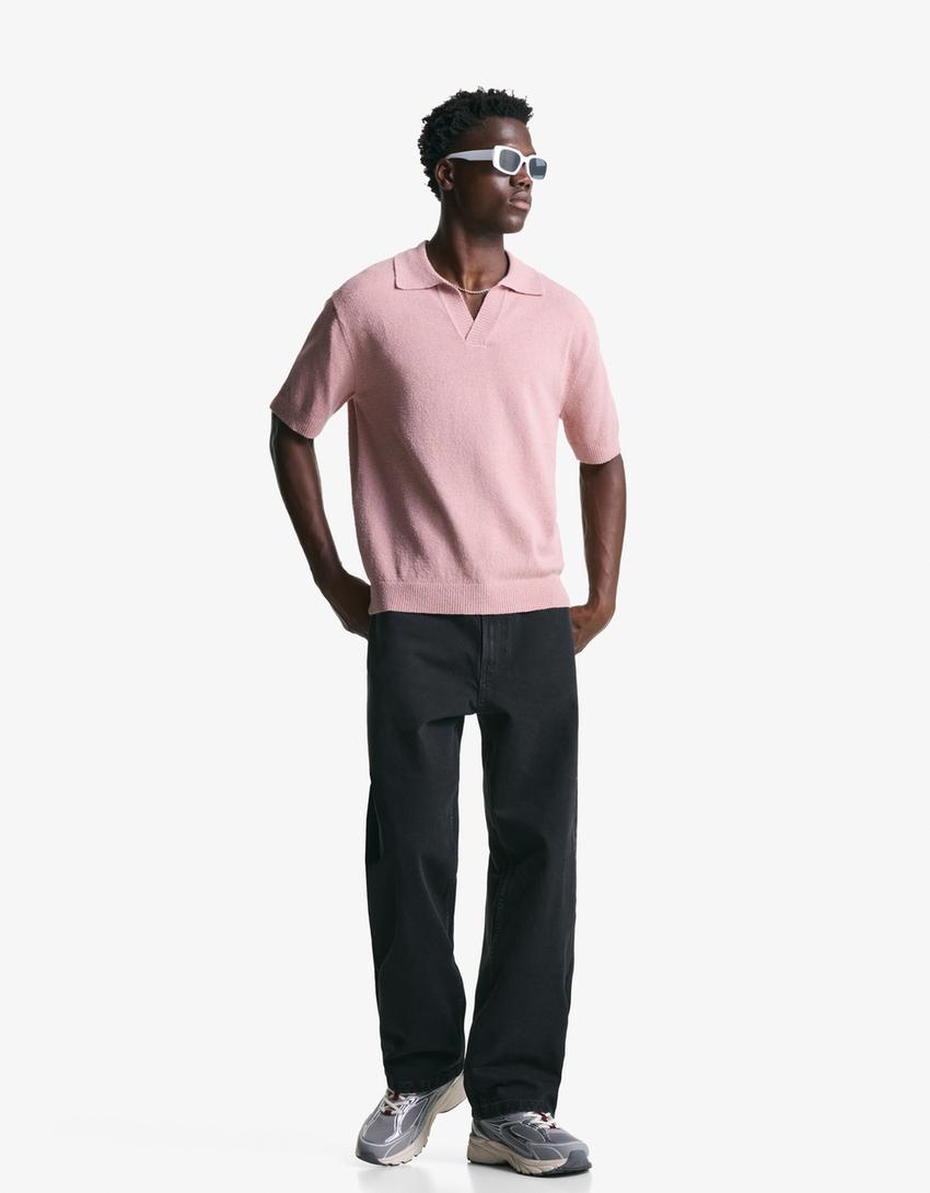 Tricou BERSHKA, roz