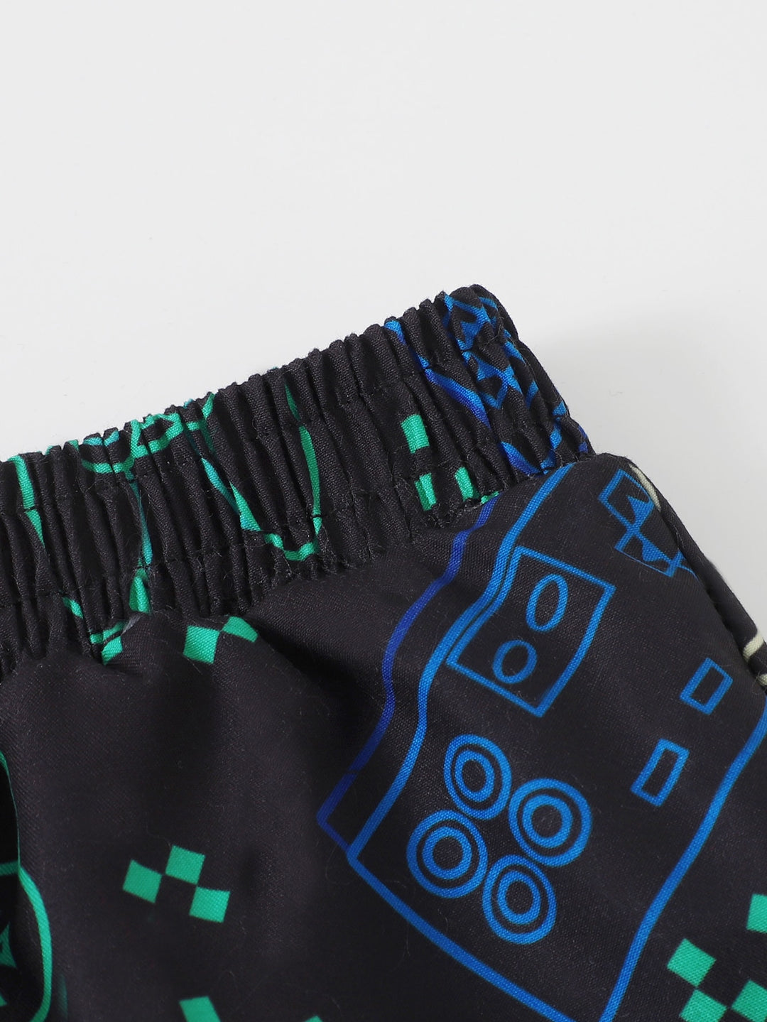 Short de baie SHEIN, negru