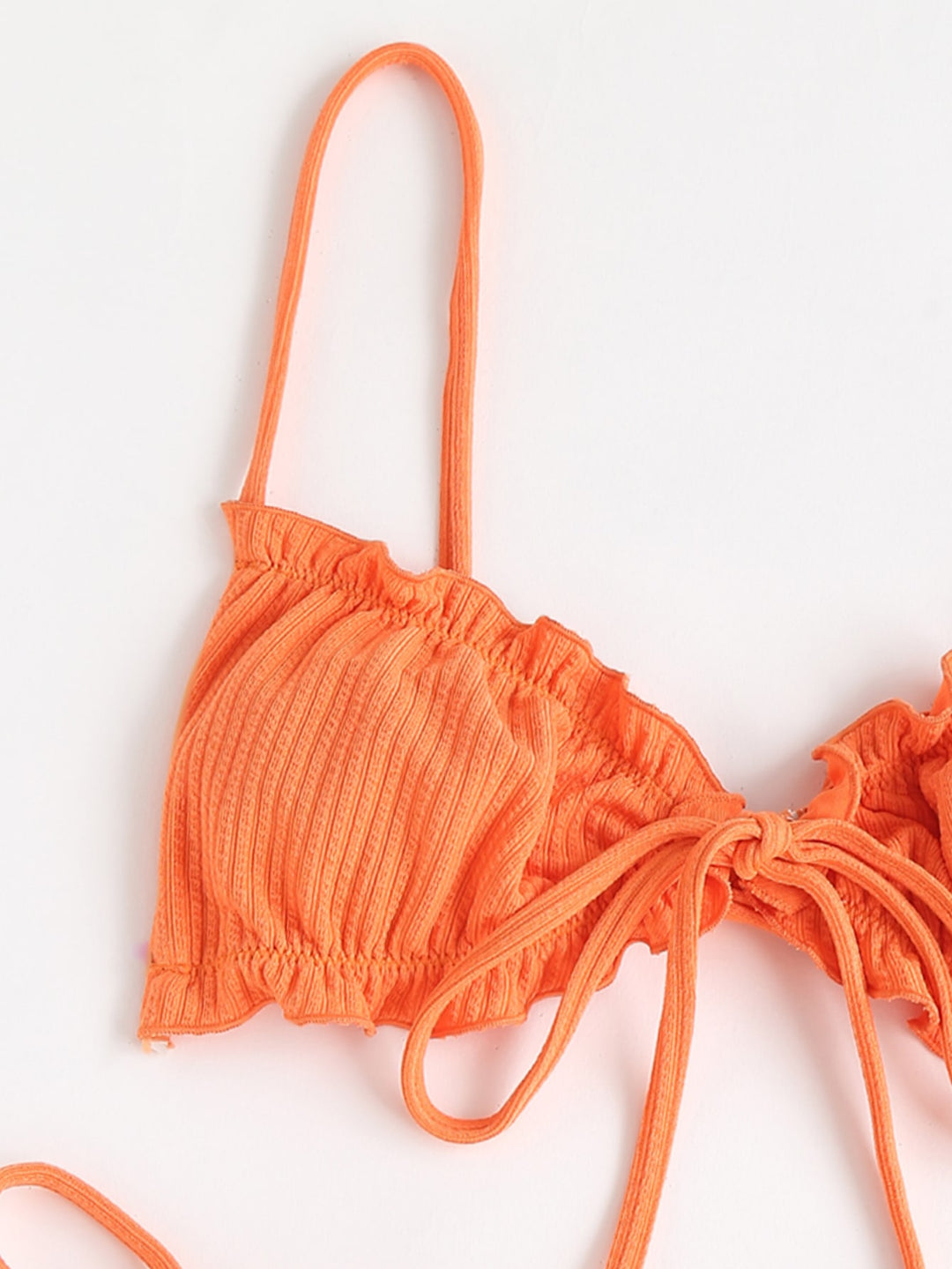Set bikini SHEIN, portocaliu