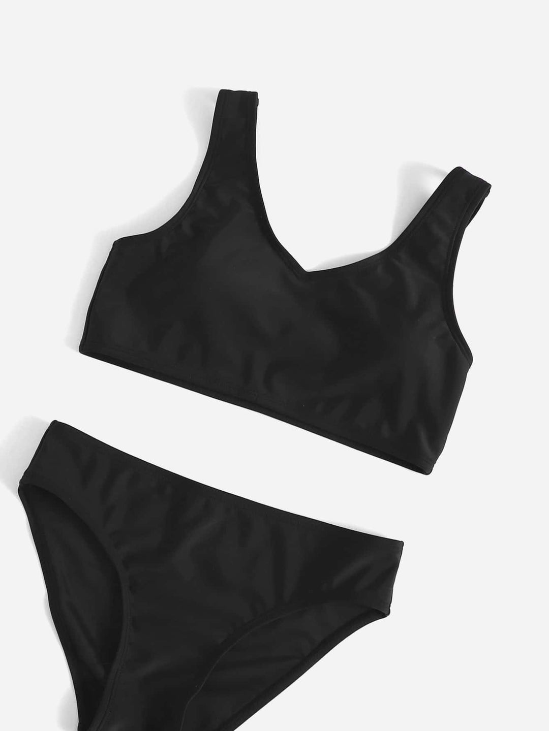 Costum de baie SHEIN, negru
