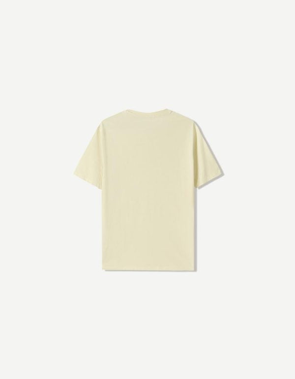 Tricou BERSHKA, galben