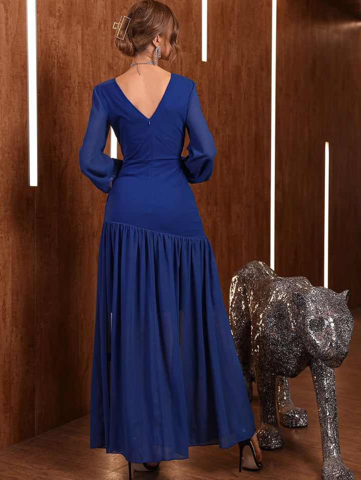 Rochie midi SHEIN, albastru