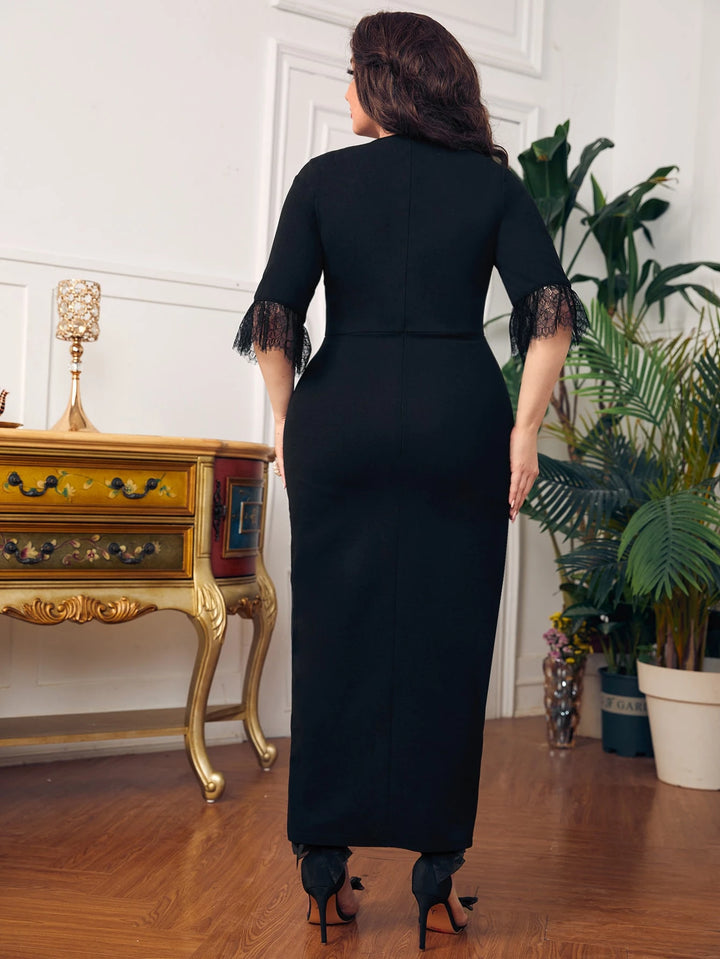 Rochie maxi SHEIN, negru