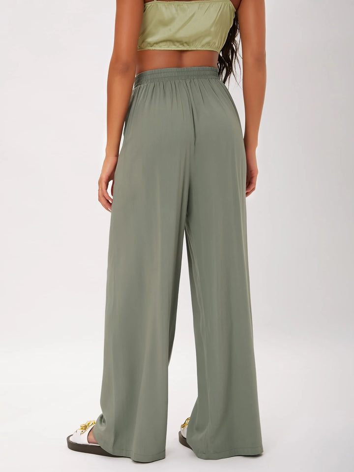 Pantaloni SHEIN, verde