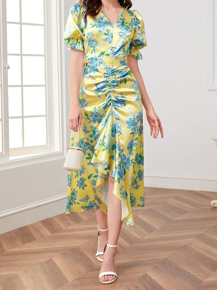 Rochie midi SHEIN, mix culori