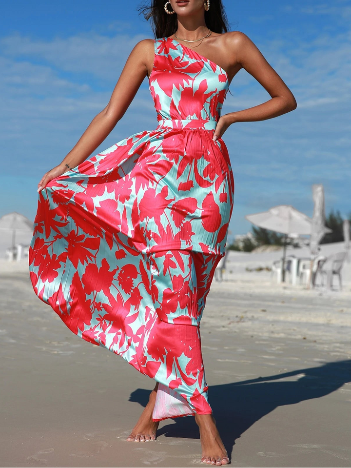 Rochie maxi SHEIN, mix culori