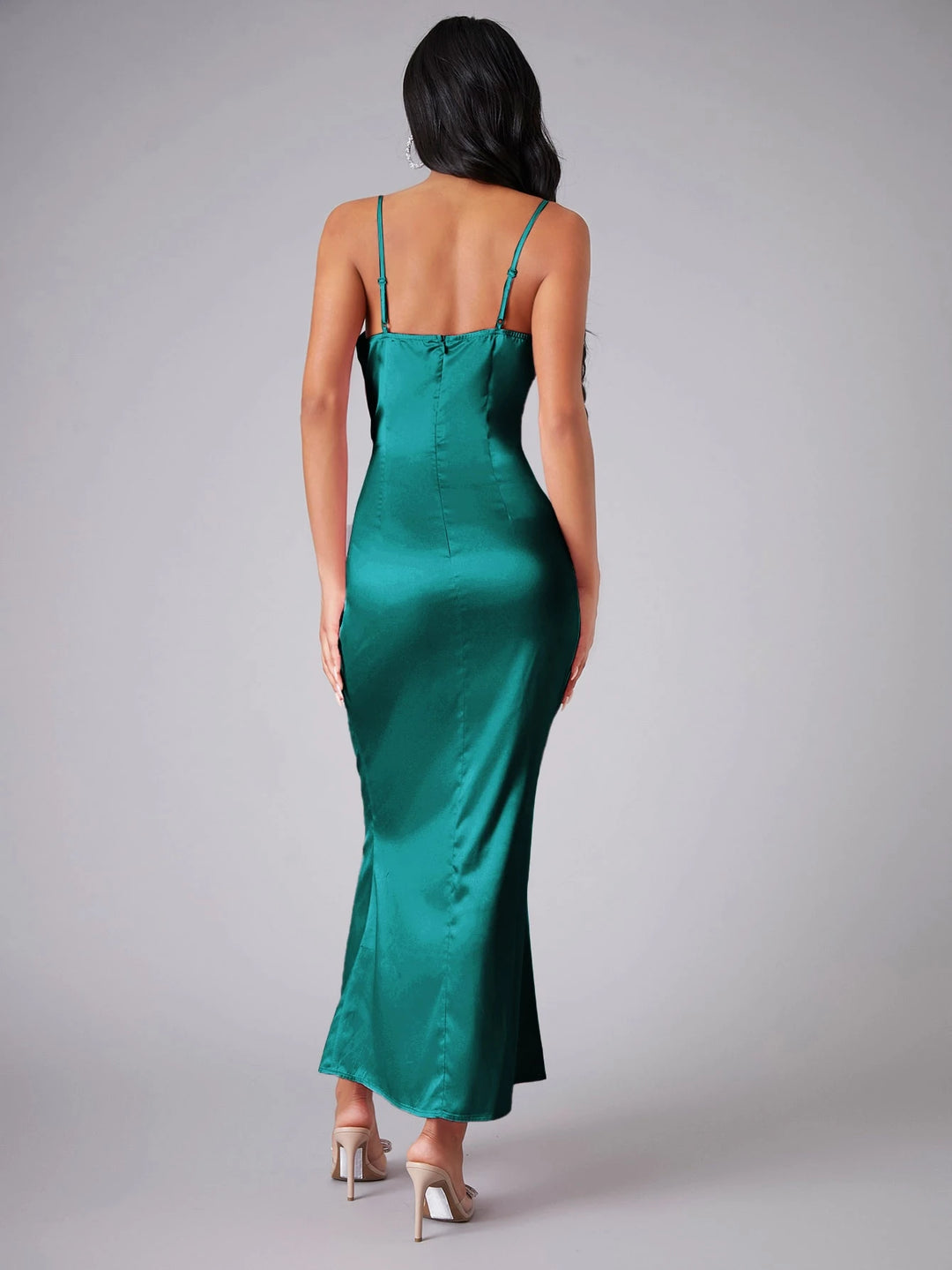 Rochie maxi SHEIN, verde
