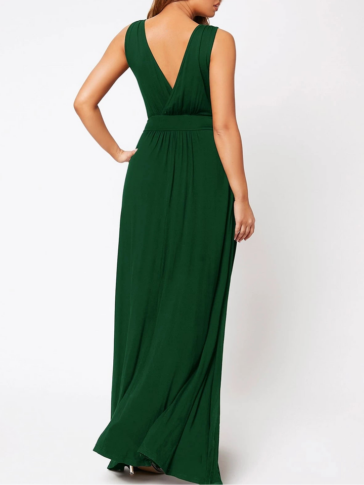 Rochie maxi SHEIN, verde