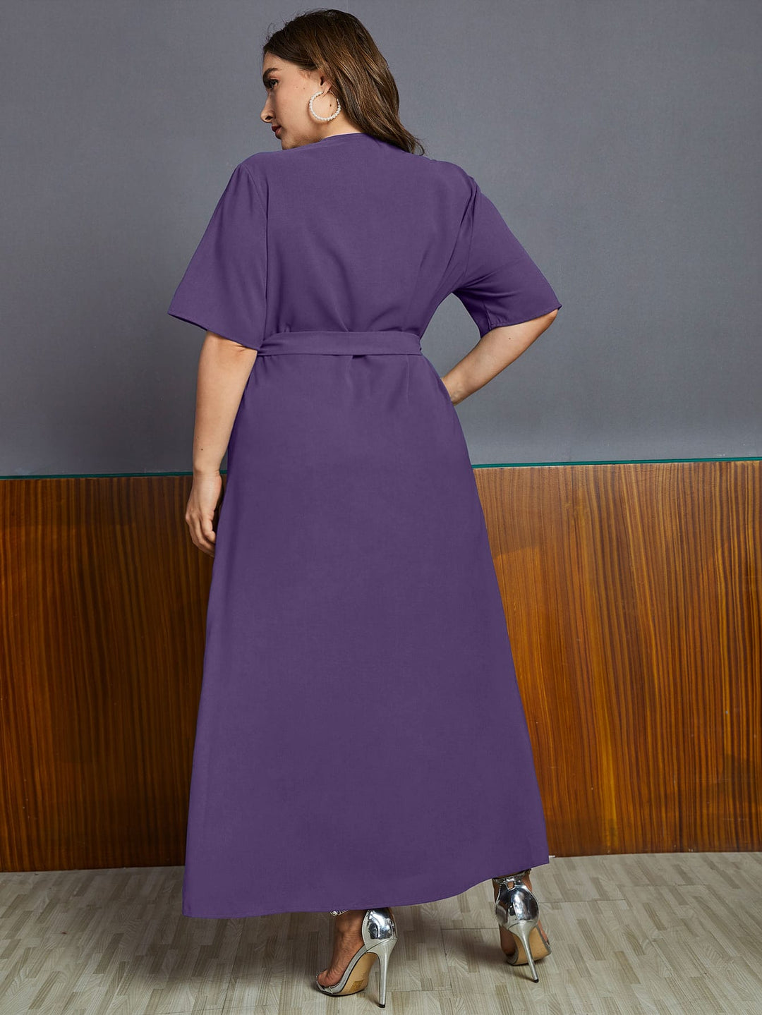 SHEIN maxi ruha, lila