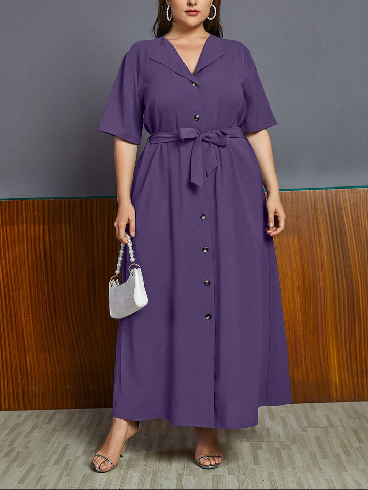 SHEIN maxi ruha, lila