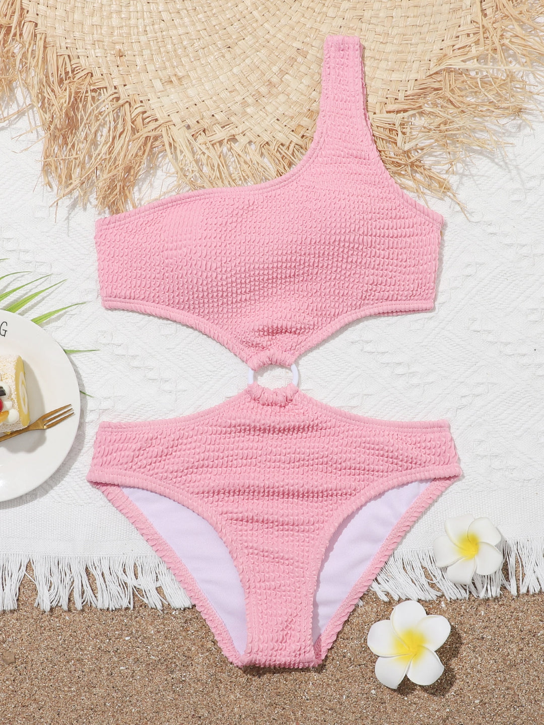 Costum de baie SHEIN, roz