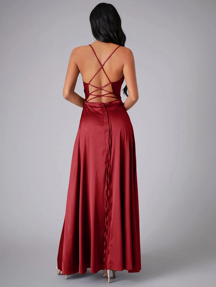 Rochie maxi SHEIN, roșu