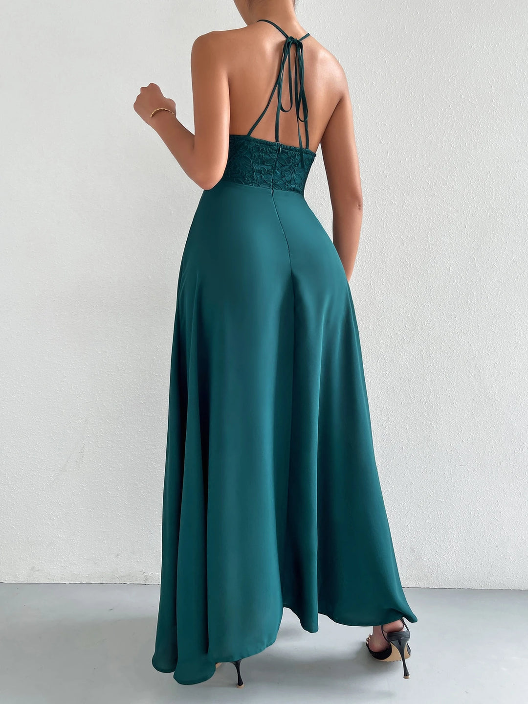 SHEIN maxi ruha, zöld