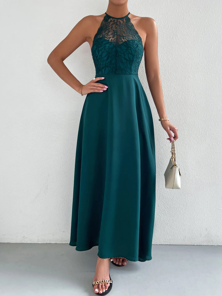 SHEIN maxi ruha, zöld