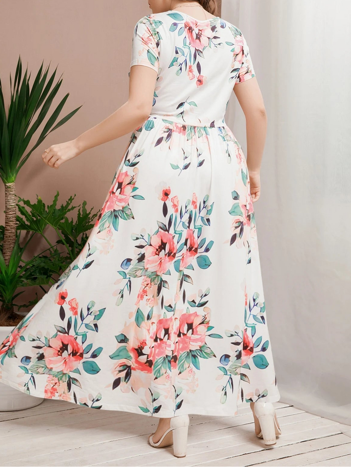 Rochie maxi SHEIN, mix culori