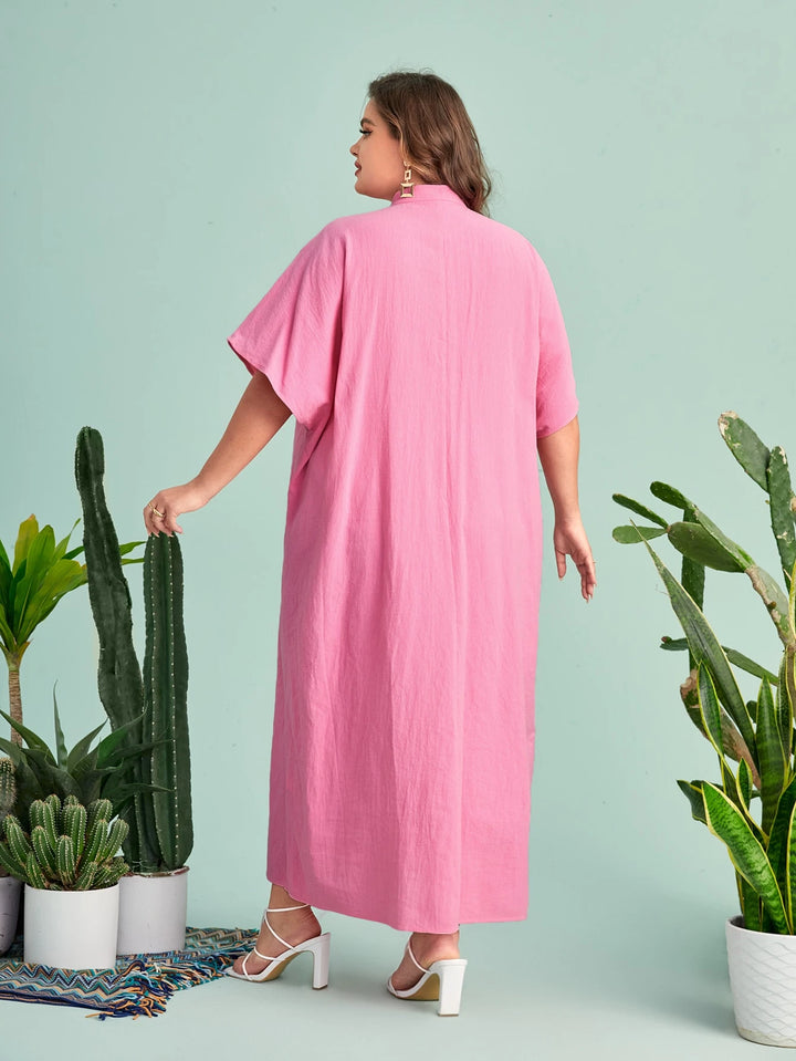 Rochie maxi SHEIN, roz