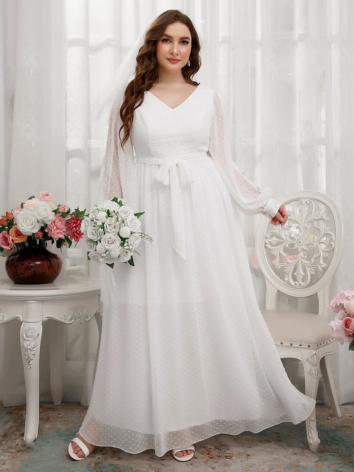 Rochie maxi SHEIN, alb