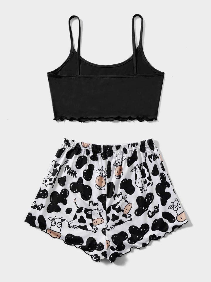 Set pijamale SHEIN, negru