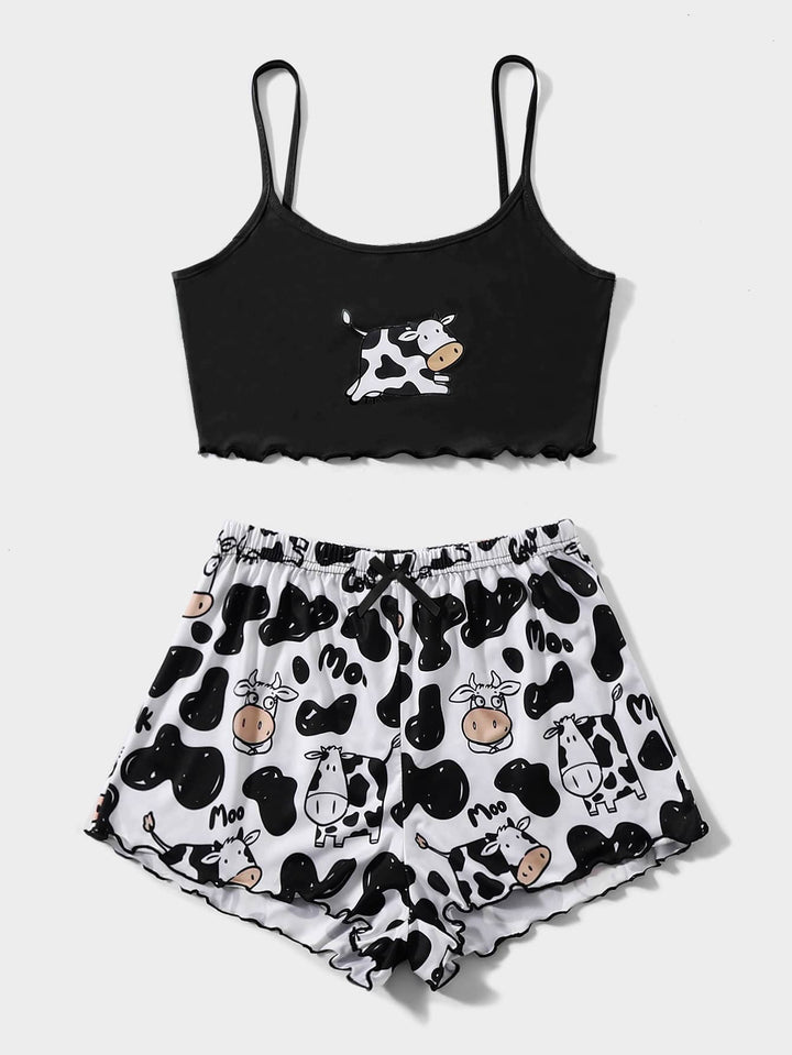 Set pijamale SHEIN, negru