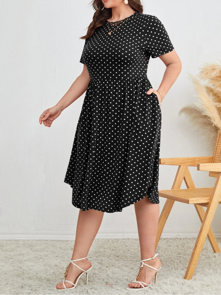 Rochie midi SHEIN, negru
