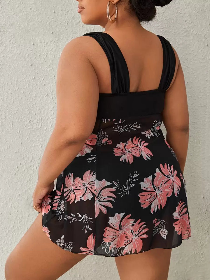 Costum de baie SHEIN, mix culori
