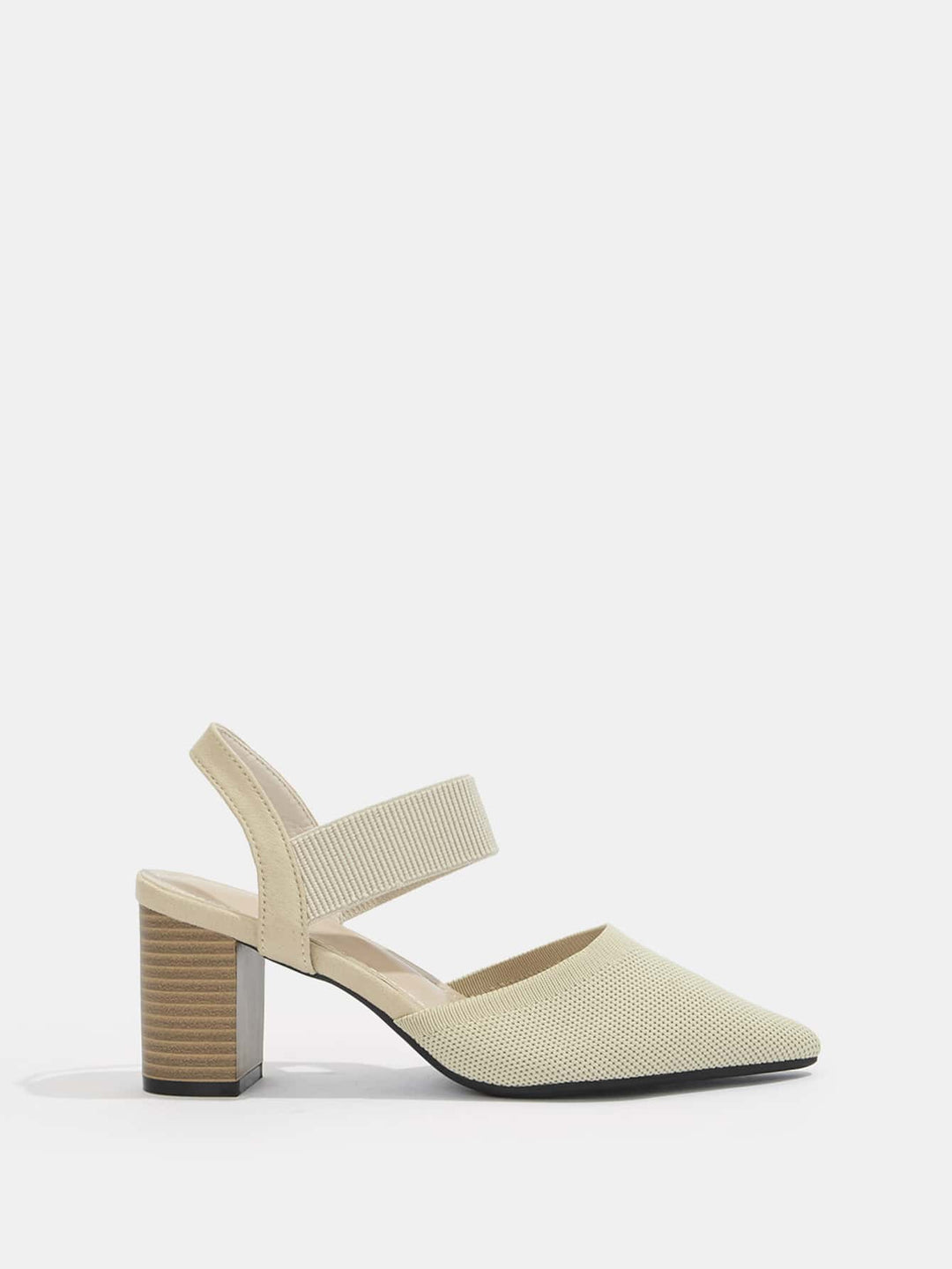 Pantofi cu toc SHEIN, bej