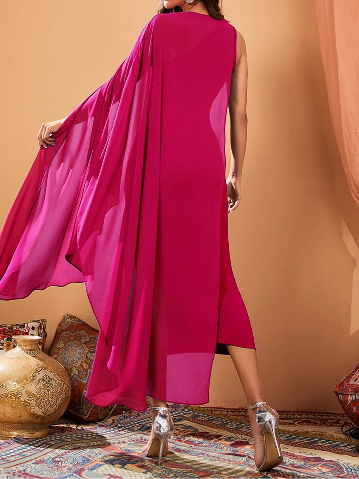 Rochie midi SHEIN, roz